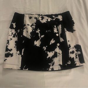Urban Outfitters Black and White Mini Skirt